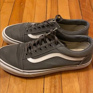 Grey Vans size men’s 11